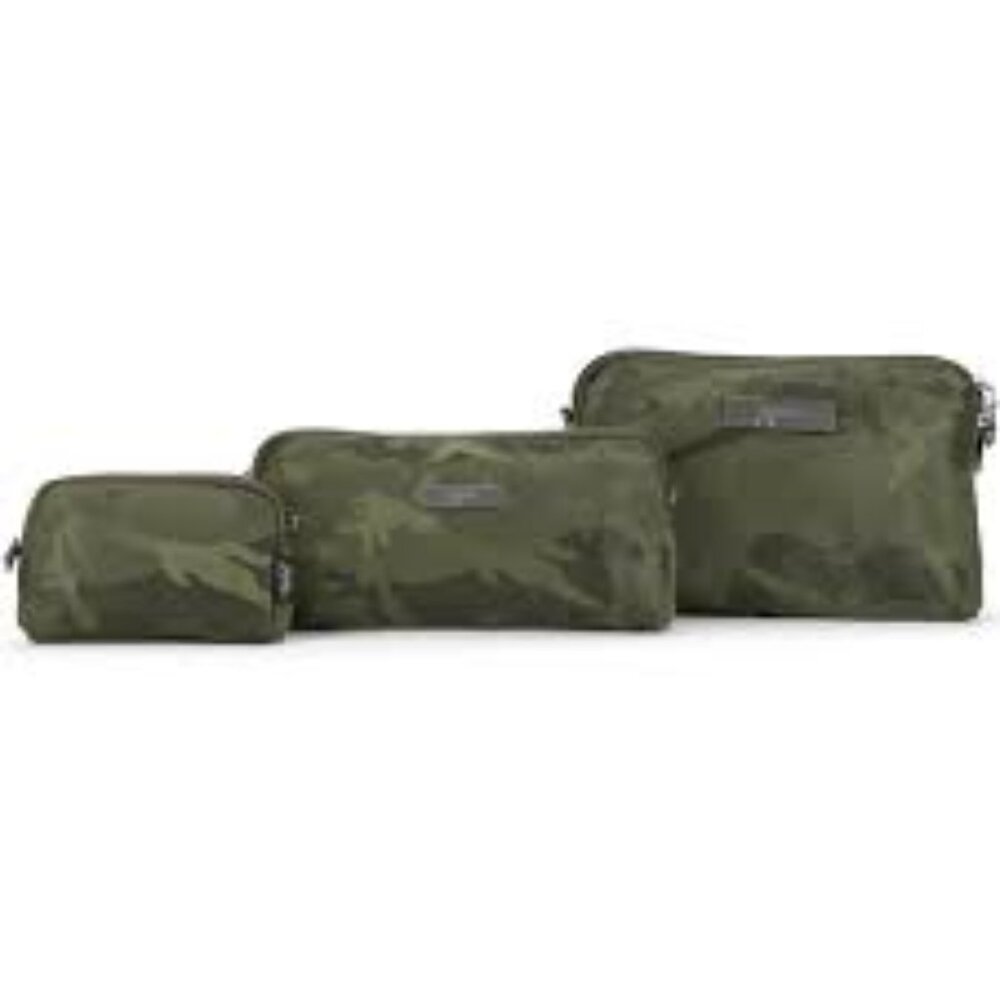 JUJUBE BE SET - 3 PIECE POUCH SET CAMO GREEN